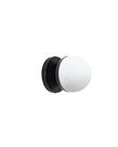 Lustre Arandela Bola Globo 12cm Preto 231