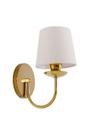 Lustre Arandela Cúpula Cone Dourado Gold Redondo 216/1