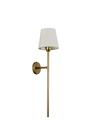 Lustre Arandela Cúpula Tocheiro Redondo 60cm Dourado Fosco 746