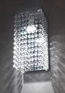 Lustre arandela de cristal legítimo vai montado, led inclusa