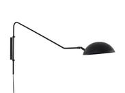 Lustre Arandela Dome Articulada Industrial 90cm Preto 177 Lustre Arandela Dome Articulada Industrial 90cm Preto 177