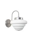 Lustre Arandela Escada Colmeia Retro Vidro Aço Escovado 143