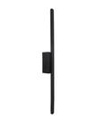 Lustre Arandela Linear Fit Slim 60cm Led 10W 3000K Preto 366