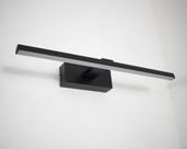 Lustre Arandela Preto Para Quadro Espelho 60cm com Led 12W 3000K
