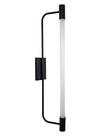 Lustre Arandela Slim Tubular T8 65cm Preto 295