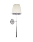 Lustre Arandela Tocheiro Cúpula Cone Redondo Cromado 70cm 645