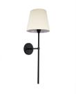 Lustre Arandela Tocheiro Cúpula Cone Redondo Preto 70cm 645