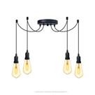 Lustre Aranha Com 4 Pendentes De 2 M + Soquetes