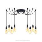 Lustre Aranha Com 8 Pendentes De 2 M + Soquetes