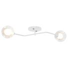 Lustre Aro Sputnik Branco Jabuticaba Harmony Sala Quarto