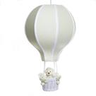 Lustre Balão Grande Verde Com Ursinho Quarto Bebê Infantil Menina Menino