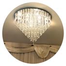 Lustre Base 80 cm x 60 cm altura,de cristal legítimo k9.Lustre para sala.