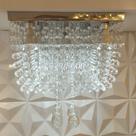 Lustre Belíssimo P/ Sala De Estar/jantar C/ Esferas De 40mm