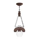Lustre Canga Envelhecido 1 Lâmpada 401E - Luminárias Müller