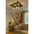 Lustre Chique Para Sala de Jantar Em Promoção Iluminação Decoração