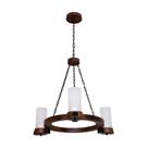 Lustre Country Envelhecido 3 Lâmpadas 1103E