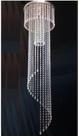 Lustre Cristais Acrilicos 1,50m Base30cm P/ 1 Lampad 301501