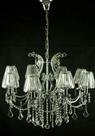 Lustre De Braço Com Cupula 8 Lamp. E14 Cristal 61035 Hevvy