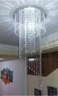 Lustre De Cristais Acríl Espiral 1,0m Base 35cm 1lâmp 351001