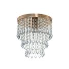 Lustre De Cristal Acrilico Manucrillic Cobre Maravilhoso