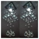 Lustre de cristal kit com 2 peças