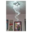 Lustre de cristal legítimo para sala,20x20 cm com até 70 cm altura.