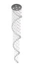 Lustre De Cristal Legítimos K9,base 40cm Diâmetro