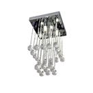 Lustre de Cristal LM11 4 Luzes G9 Bivolt para Sala Quarto Corredor Hall e Lavabo Design Moderno Sofisticado com Pingentes Transparentes Lustre de Cristal LM11 4 Luzes G9 Bivolt para Sala Quarto Corredor Hall e Lavabo Design Moderno Sofisticado com Pingentes Transparentes