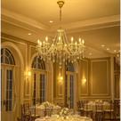 Lustre De Cristal Luminária Luxuoso Ambar Com 18 Braços Luxo Moderno