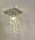 Lustre De Cristal Para Hall Social Com Lâmpada Branco Frio