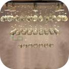 Lustre De Cristal Para Mesa De Jantar Com Base De Inox 50x22