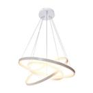 Lustre De LED Modelo 3 Arcos Pendente Moderno Luminária Bivolt 89W Brinovar