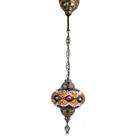 Lustre De Mosaico Turco Autêntico - Mix Color CTS7946U
