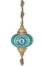 Lustre De Mosaico Turco Autêntico - Ultra Verde Fantastico XE70YES1