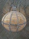 Lustre de palha com bocal Lustre de palha com bocal