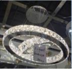 Lustre de Vidro Cristal Redondo 72 x 72 cm BK-9607 Lustre de Vidro Cristal Redondo 72 x 72 cm BK-9607
