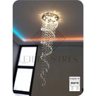Lustre em Cristais para Sala