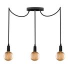 Lustre Estilo Moderno modelo aranha de 3 fios de 2 metros