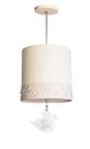 Lustre Fadas Quarto Bebê Menina 25x25 Branco