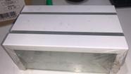 Lustre hansa ar 157 - aluminio/branco 40w