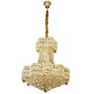Lustre Império Cristal Nobre Rico Pingentes Alto Padrão