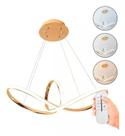 Lustre Infinito Cor Dourado Moderno 35w Bivolt Muda De Cor Lustre Infinito Cor Dourado Moderno 35w Bivolt Muda De Cor