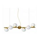 Lustre Jaboticaba 7 Globos Luminária de Teto