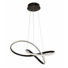 Lustre Luminária 3000K Orgon Pendente Iluminação Arco Led Perfil Sala de Jantar Infinito Comercial Recepção Moderno Luxo Quarto Ambiente Residencial