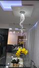Lustre luminária caracol cristal legítimo Lustre luminária caracol cristal legítimo