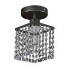 Lustre Luminária De Cristal Clássico Teto Sala Quarto 1x E27