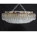 Lustre Luminaria Moderna Maior 60cm Pingente Cristal Formosa