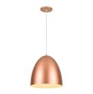Lustre Luminária Pendente Cônico Cobre Escovado E27- Elgin Lustre Luminária Pendente Cônico Cobre Escovado E27- Elgin