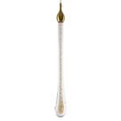 Lustre Luminária Pendente Gota Cristal Led Integrado Bivolt