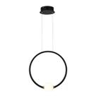 Lustre Luminaria Pendente Moderna Circulo Led 20W Bola 33cm 4000K